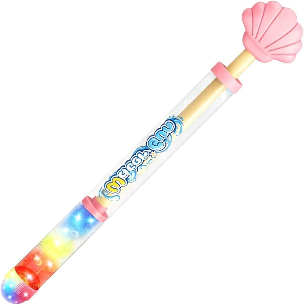 Waterspuit Speelgoed - Elektrische Sproeier - Buiten Spelen - Oplichtende LED-verlichting - 35 cm Lengte - Roze