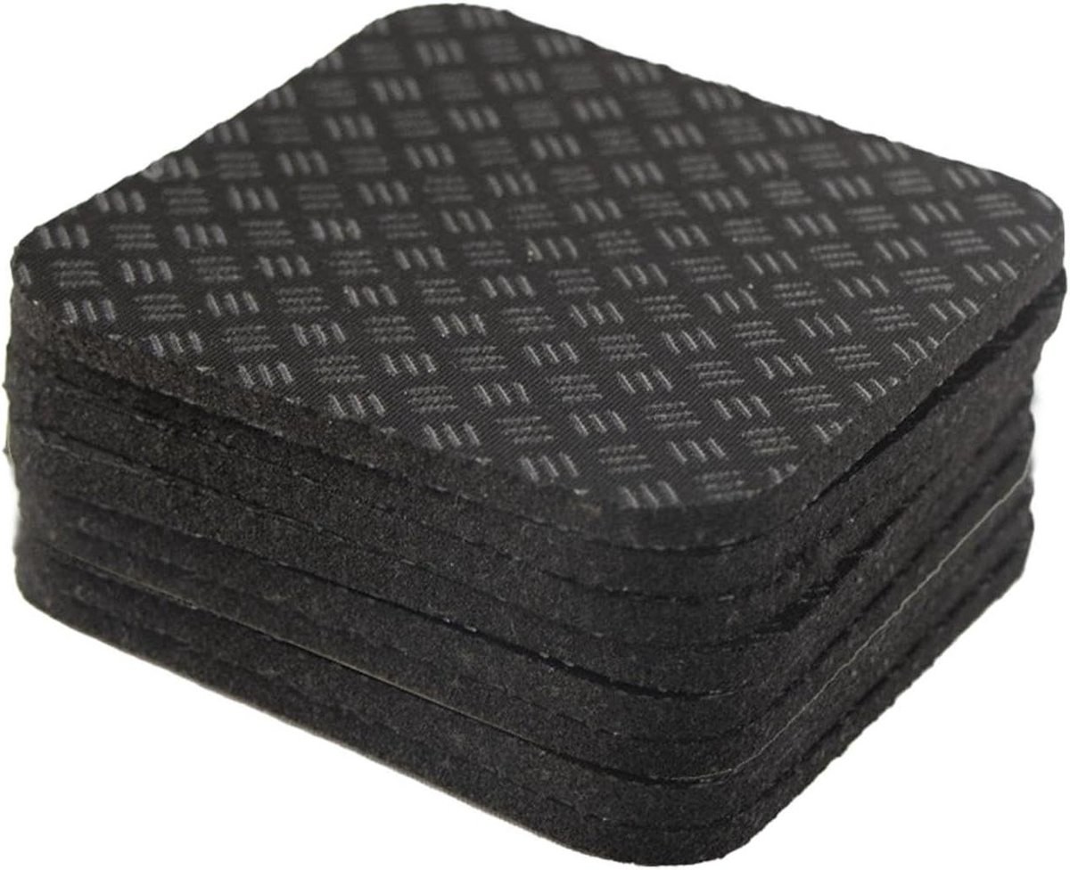 Loopbandmatten - Vloerbeschermers Trainingsapparatuur - Bescherming Thuisgym - Hoge Dichtheid Antislip - 8 stuks - Meerkleurig