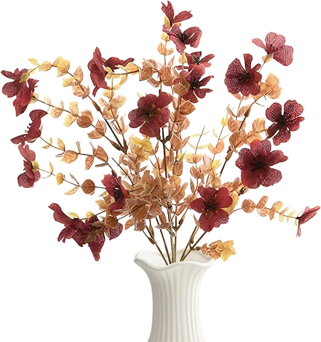 Droogbloemen Decoratie - Kunstbloemen - Binnenhuis Decoratie - Weerbestendig Ontwerp - 31 x 16 cm - Stijl B