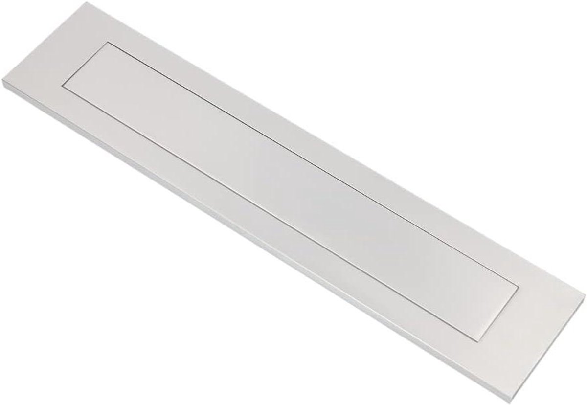 Brievenbusplaat - Klep Deur - Post Ontvangen - Veerbelast - Standaard Maat - Aluminium