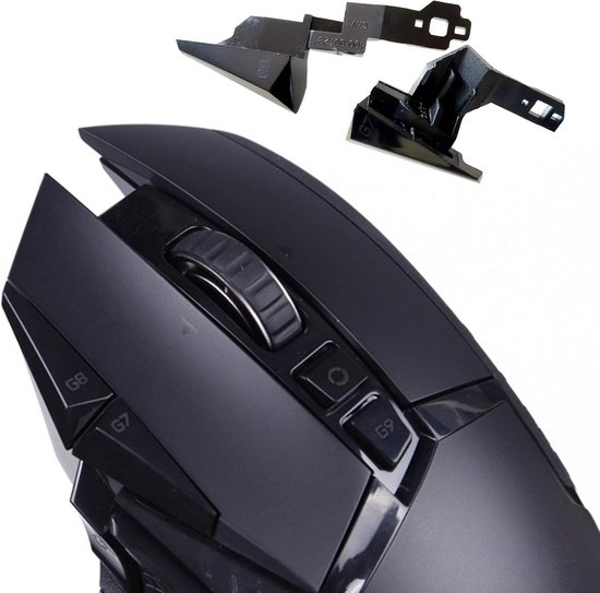 Zijknoppen Set - Extra Knoppen - Gaming Verbetering - Programmeerbare Functies - 1 Paar - Zwart — afbeelding 2