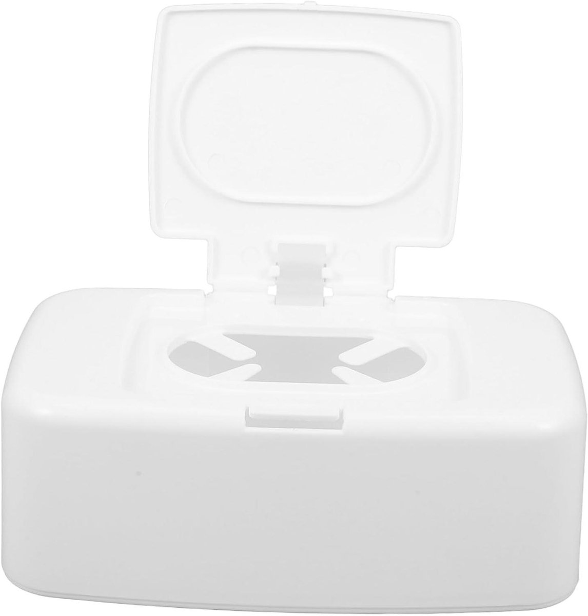 Navulbare Doekjesdispenser - Vochtige Doekjes Houder - Thuis en Onderweg - Compact Lichtgewicht - 18 x 12.5 x 6.5 cm
