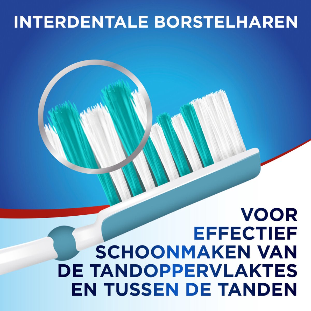 Aquafresh Tandenborstel Flex Interdental Medium - 2 x 3 stuks - Voordeelverpakking