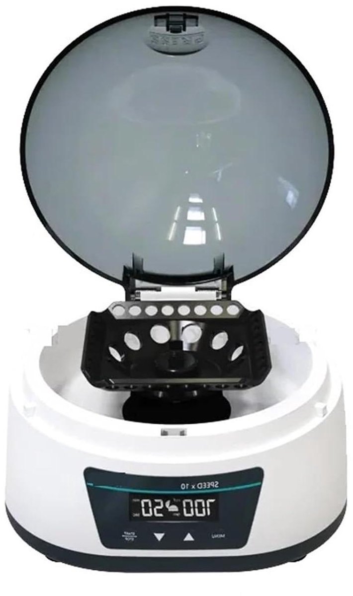Laboratorium Centrifuge - Micro Centrifuge - Monster Scheiding - Automatische Stop Functie - 35 x 35 x 30 cm - Wit