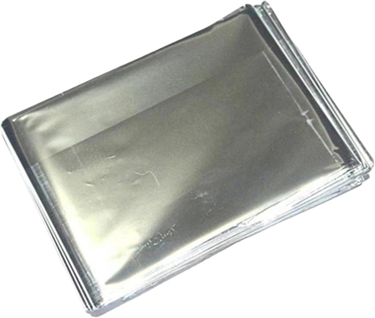 Overlevingsdeken Nooddeken - Thermische deken - Kamperen Wandelen - Waterdicht Winddicht - 160 x 210 cm - Zilver