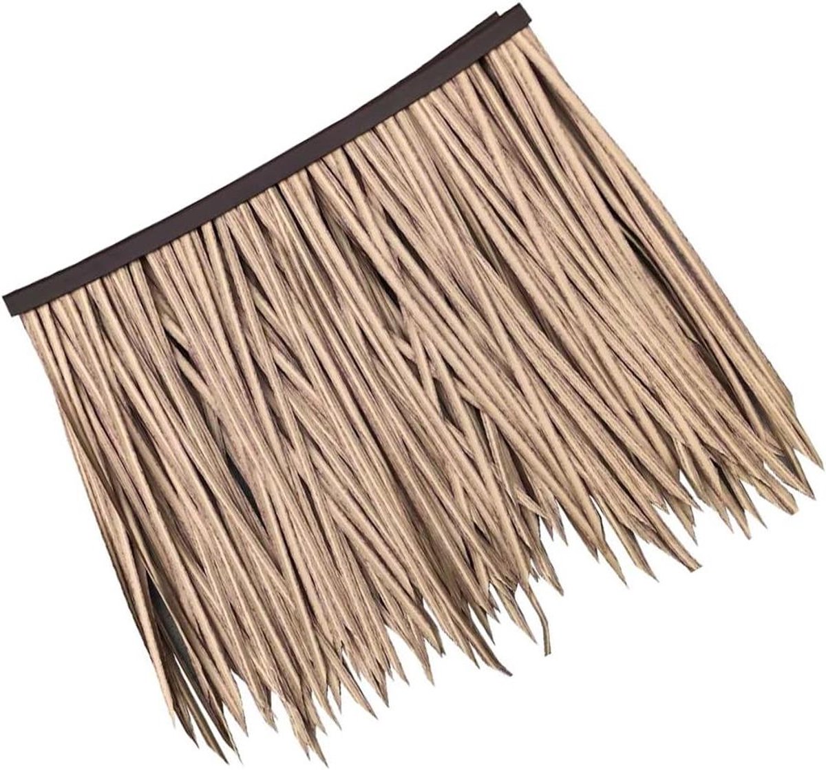 Nep Riet Dakbedekking - Kunststof Dakbedekking - Decoratieve Daken - Hoge Temperatuur Bestendig - 0.5X0.5m Per Stuk - Natuurlijk