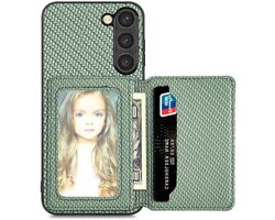 MOJIA Case for Motorola Edge 60 Neo, Ultra-Thin Flip Cardbag Case, TPU Phone Cover Card Holder Multifunctional Cover with RFID Blocking. Green