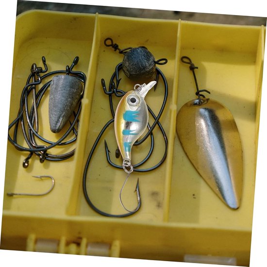 Kunstaas Vissen - Nep Vis Aas - Vissen Lokken - Rammelende Plug - 5.7X1.3cm - Diverse kleuren — afbeelding 2