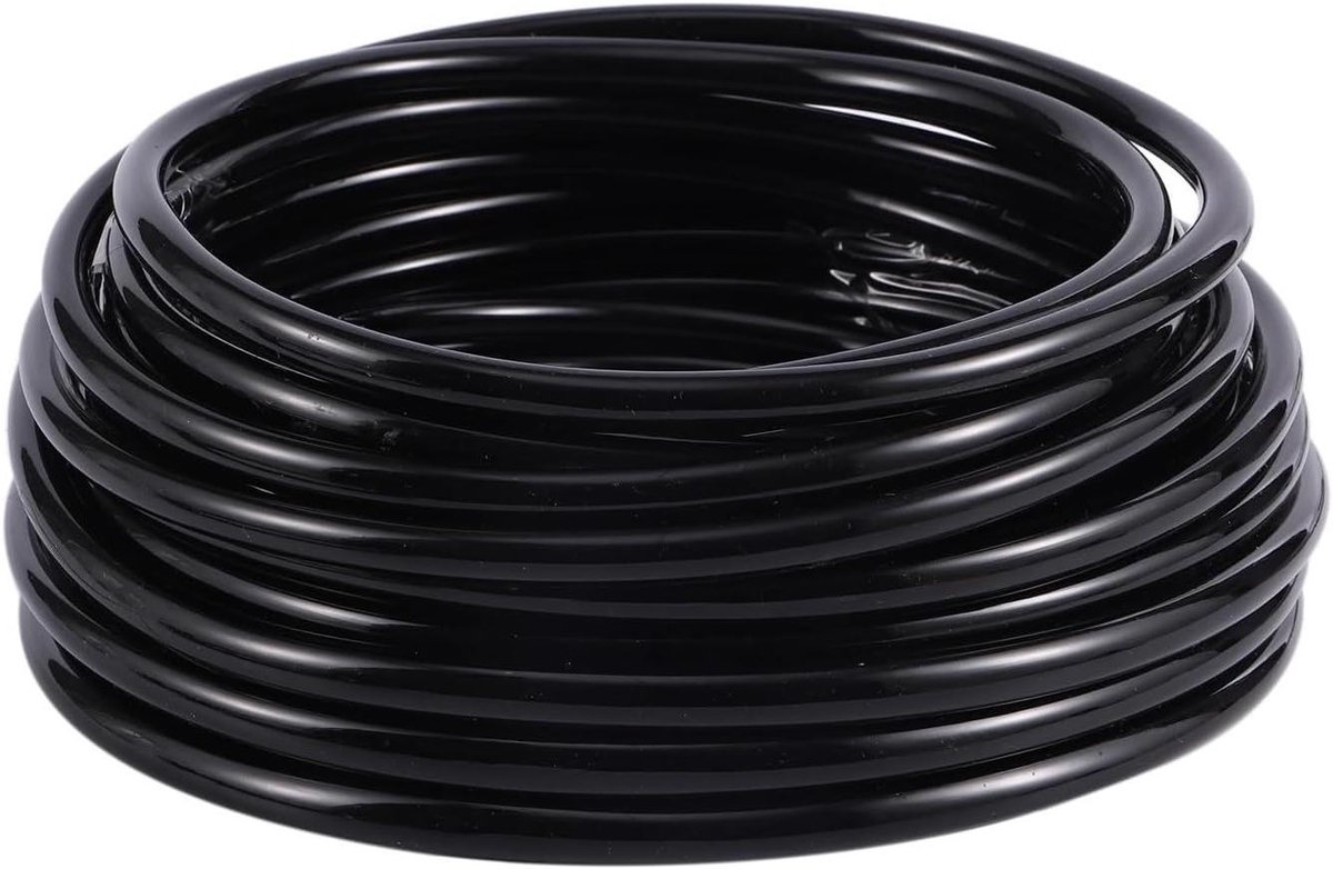 Flexibele Tuinslang - Water Hoses - Tuin Water Geven - Robuust en Duurzaam - 20 Meter - Zwart