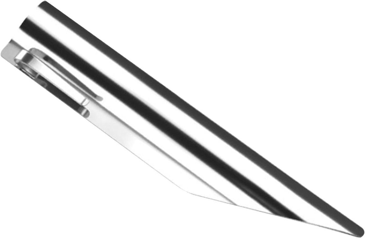 Kruimel Vanger - Tafel Schraper - Snelle Reiniging - Roestvrij Staal - 16 cm - Zilverkleurig