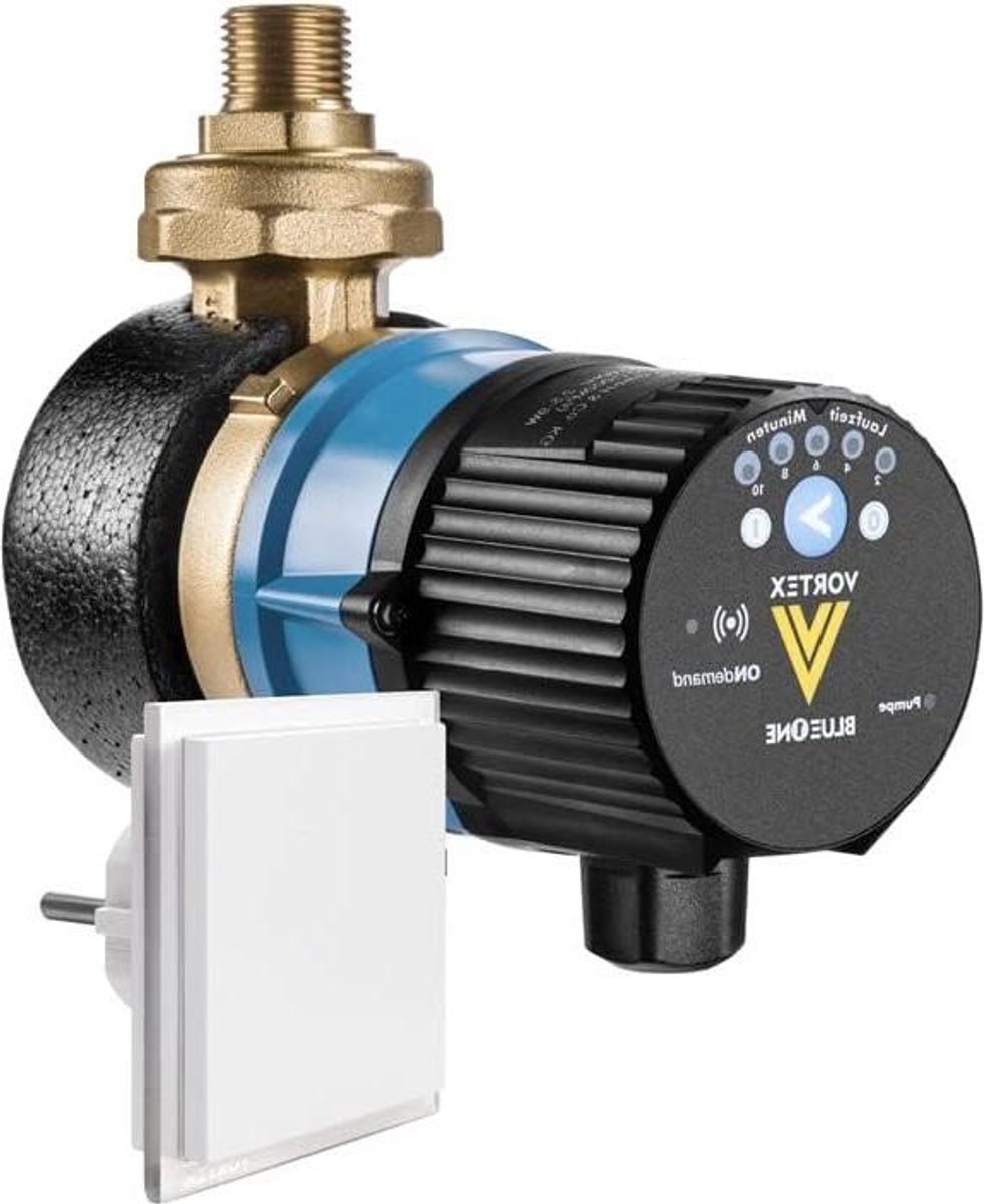 Circulatiepomp Module - Waterpomp Onderdeel - Water Circulatie - Ondemand Module - 15 mm Buitendiameter - Blauw