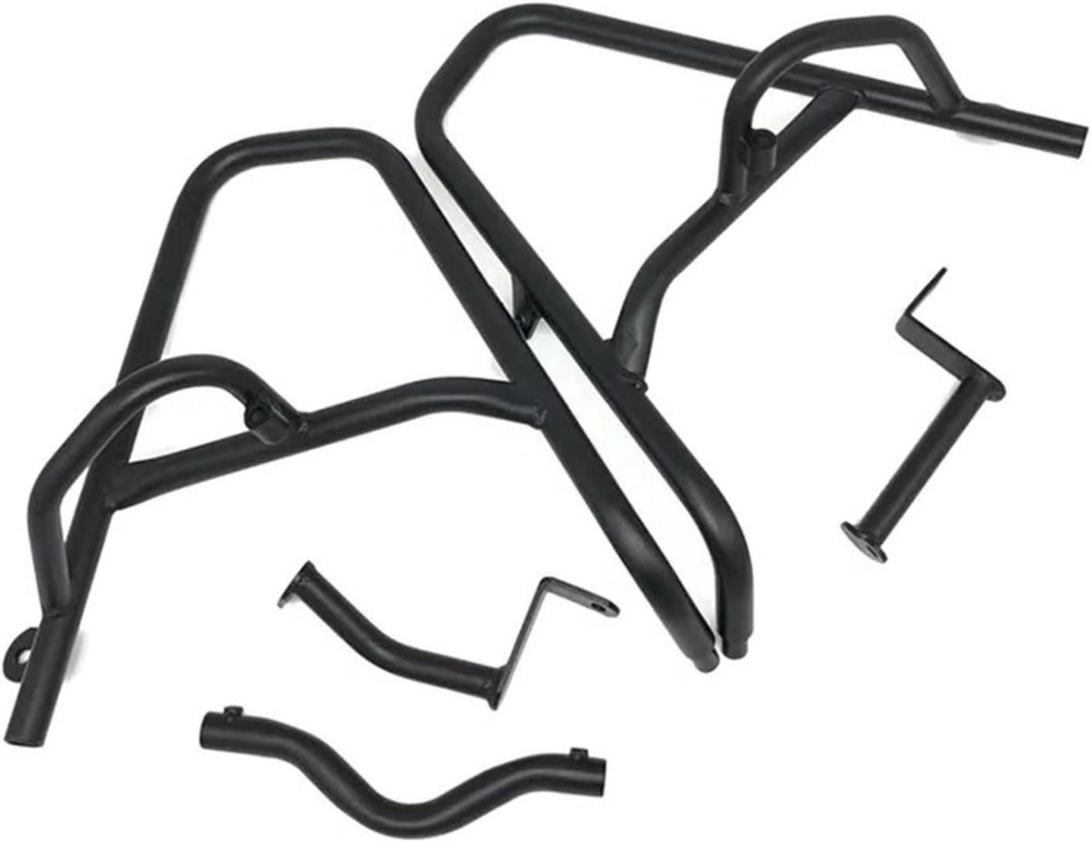 Motorfiets Framebeschermer - Crash Bar Set - Valbescherming Motor - Robuuste Stalen Constructie - 1 Paar - Zwart