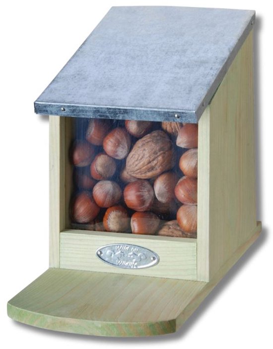 Best for Birds Eekhoornvoederhuisje - Vogelvoederhuisje -12 x 23 x 18 cm