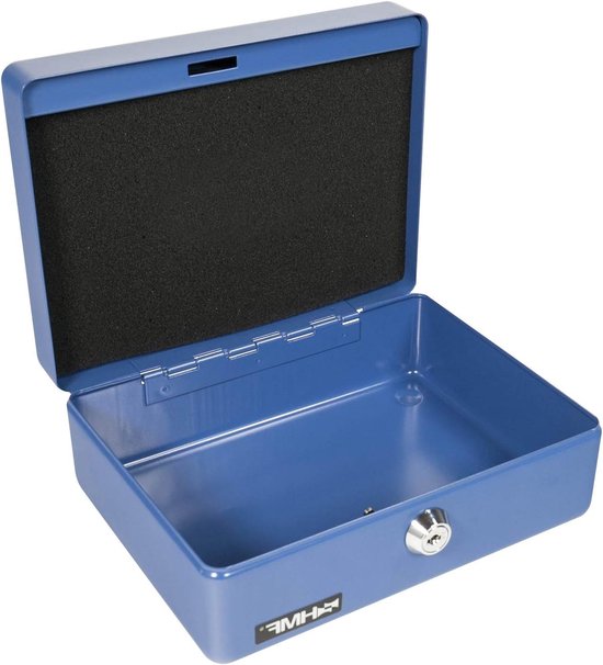 Euro Munt Tray 20 x 16 x 9 cm - Blauw, Organiseer Muntjes, Ideaal voor Thuis en Kantoor — afbeelding 4