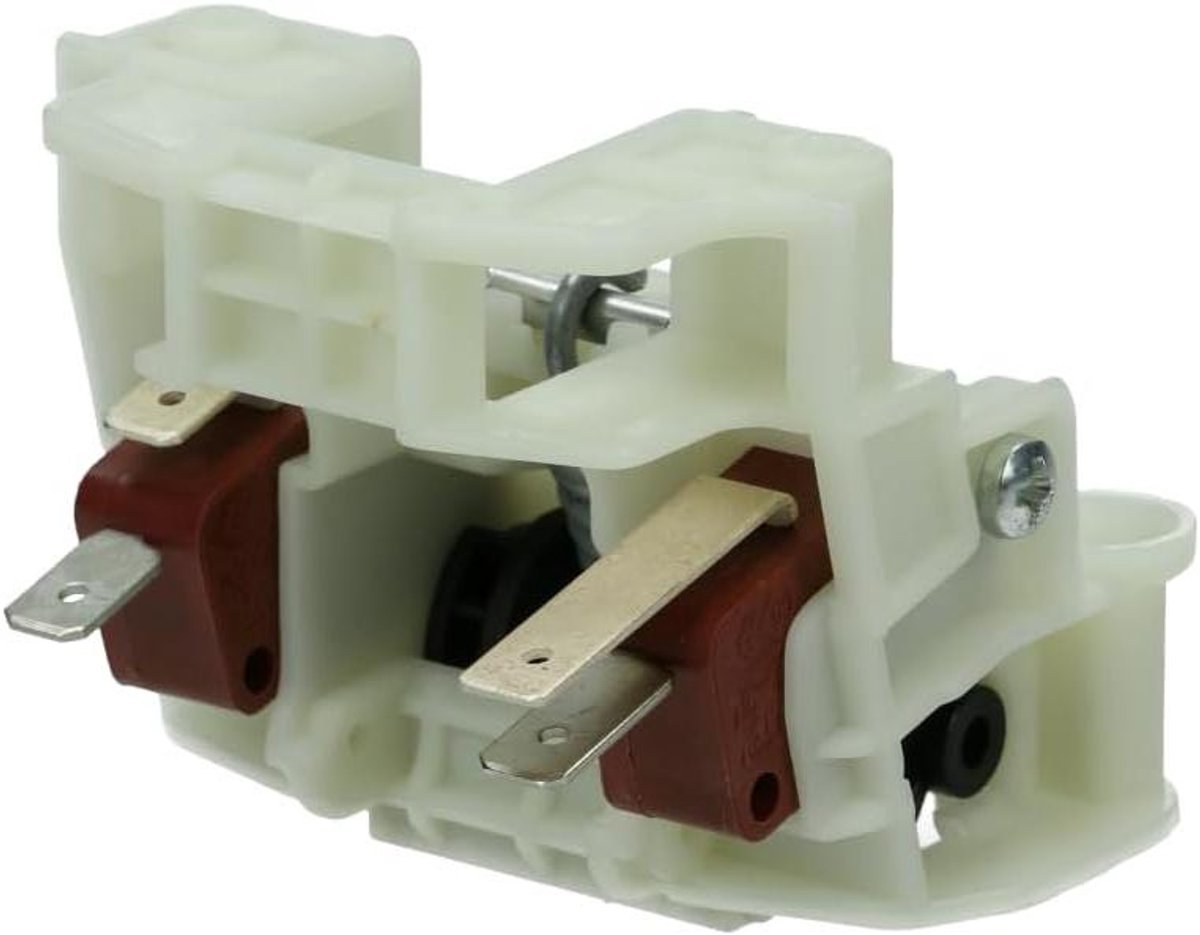 Deursluiting Vaatwasser - Sluiting Deur - Reparatie Apparaat - Origineel Onderdeel - 7 x 5 x 5 cm - Zwart
