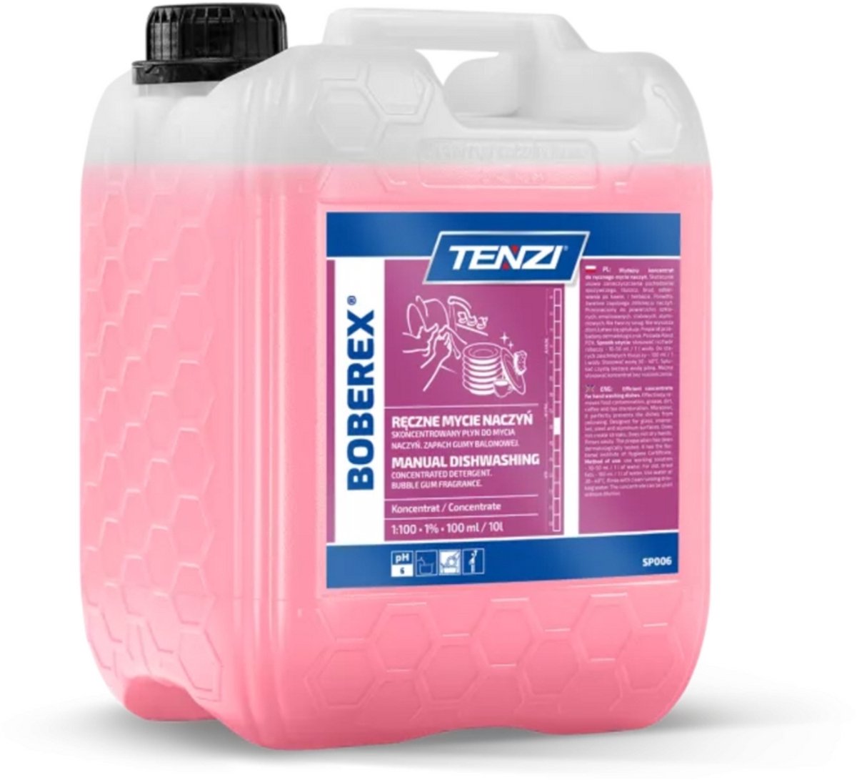 TENZI Boberex - Afwasmiddel professioneel - 5L