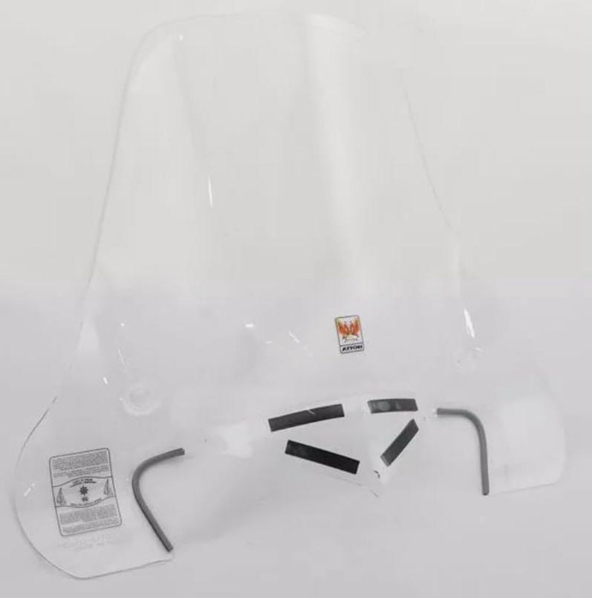 Voorruit Scooter - Windscherm Deflector - Bescherming Tegen Wind - Voertuigspecifieke Pasvorm - 25 x 65 cm - Helder