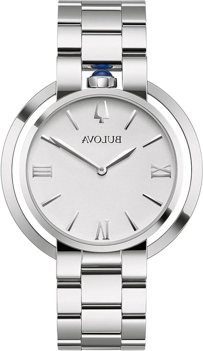 Dameshorloge Analoog - Polsbandje Horloge - Tijd Aflezen - Roestvrij Staal - 1 kg - Zilver