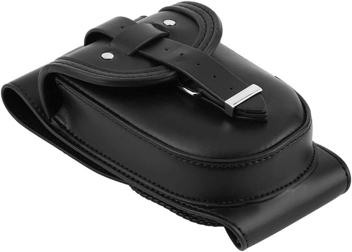 Motorfiets Brandstoftank Tas van Leer met Extra Bevestigingsriem voor Sportster XL 883 1200 en Andere Motoren