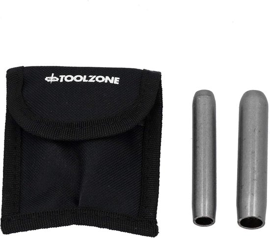 Voeggereedschap Baksteen - Voegroller Metselwerk - Stenen Verbindingen Maken - Dubbelzijdig Verwisselbaar - 4 Maten 1/2"-7/8" - Zilver — afbeelding 2