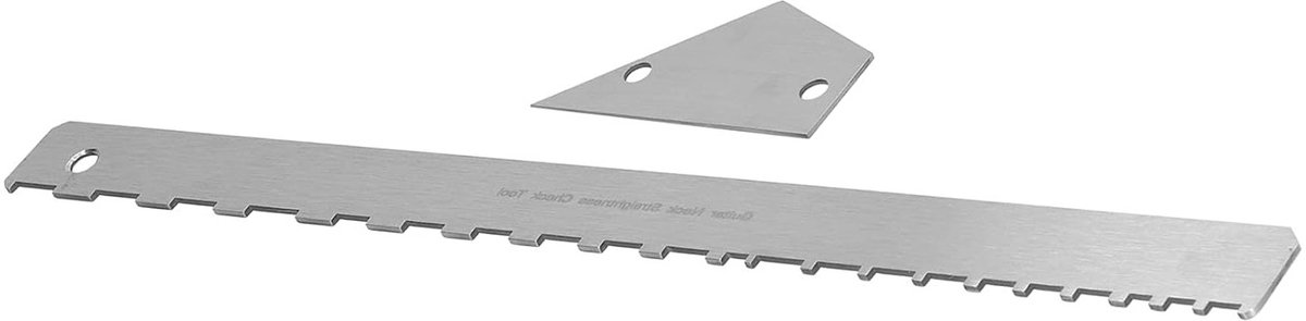 Set van Luthier Gereedschap voor Gitaar: Notched Straight Edge, Fret Rocker en Snaren Altimeter, Perfect voor Precisie Metingen en Afstelling