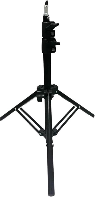 Projectorstandaard Vloer Zwart – Telescopisch Statief Anti-shake Stevig Aluminium voor Thuisbioscoop