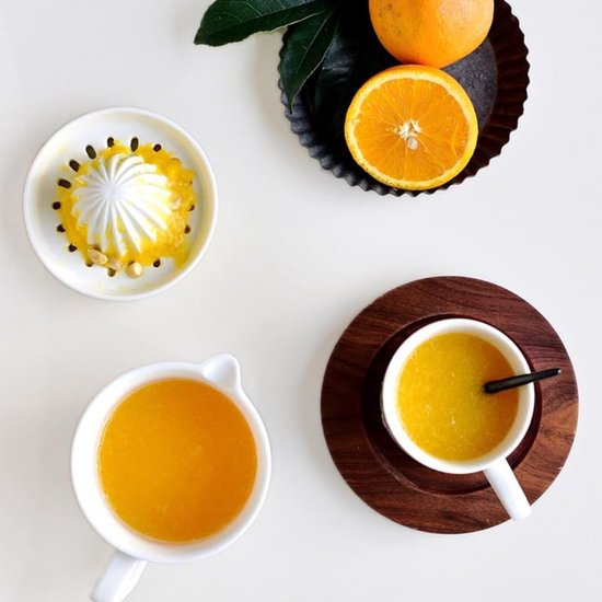Unyqoos® Stijlvolle keramische handpers voor vers sap van diverse citrusvruchten van Merkloos — afbeelding 5