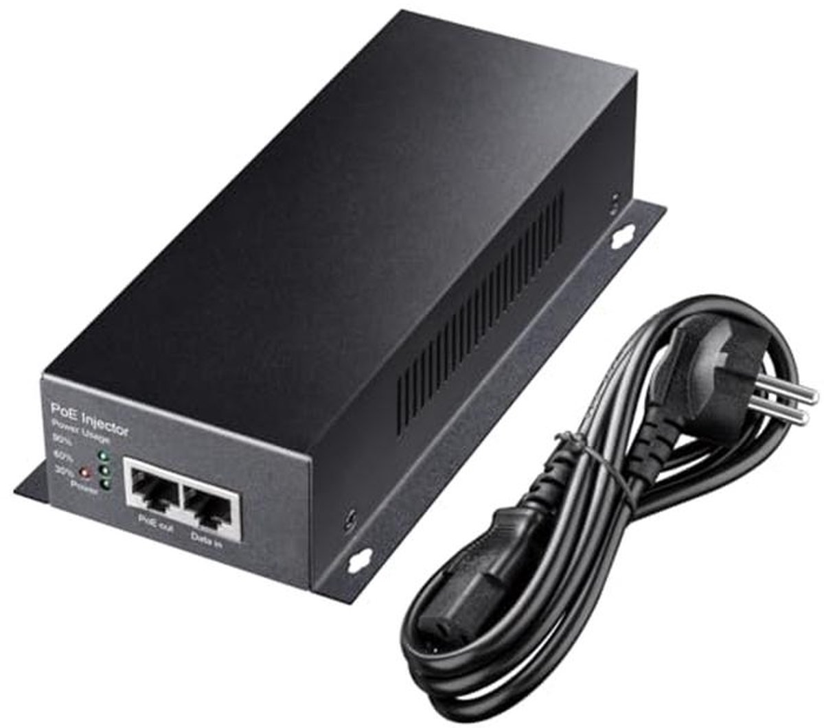 Gigabit PoE++ Injector 90W – 10/100/1000Mbps Poe Adapter met Plug and Play