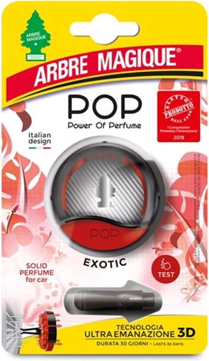 ARBRE MAGIQUE - POP Power Of Parfume - Exotic- Geurt 30 Dagen Lekker Voor In De Auto