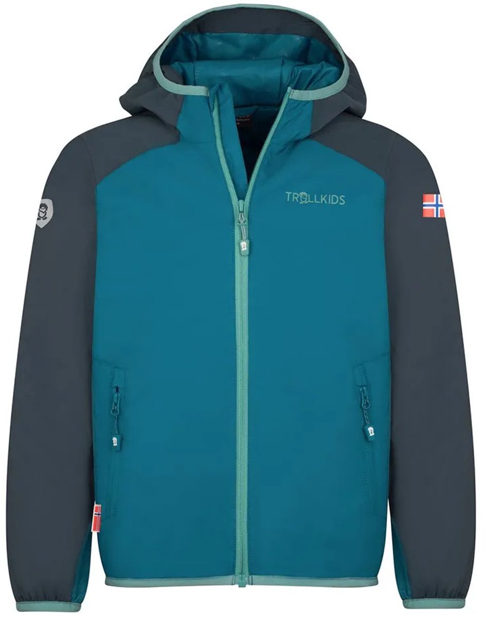 Trollkids Halsafjord Jas cm Jongens Meisjes Marineblauw