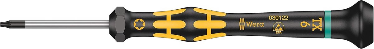 Micro schroevendraaier voor TORX schroeven, ESD-veilig