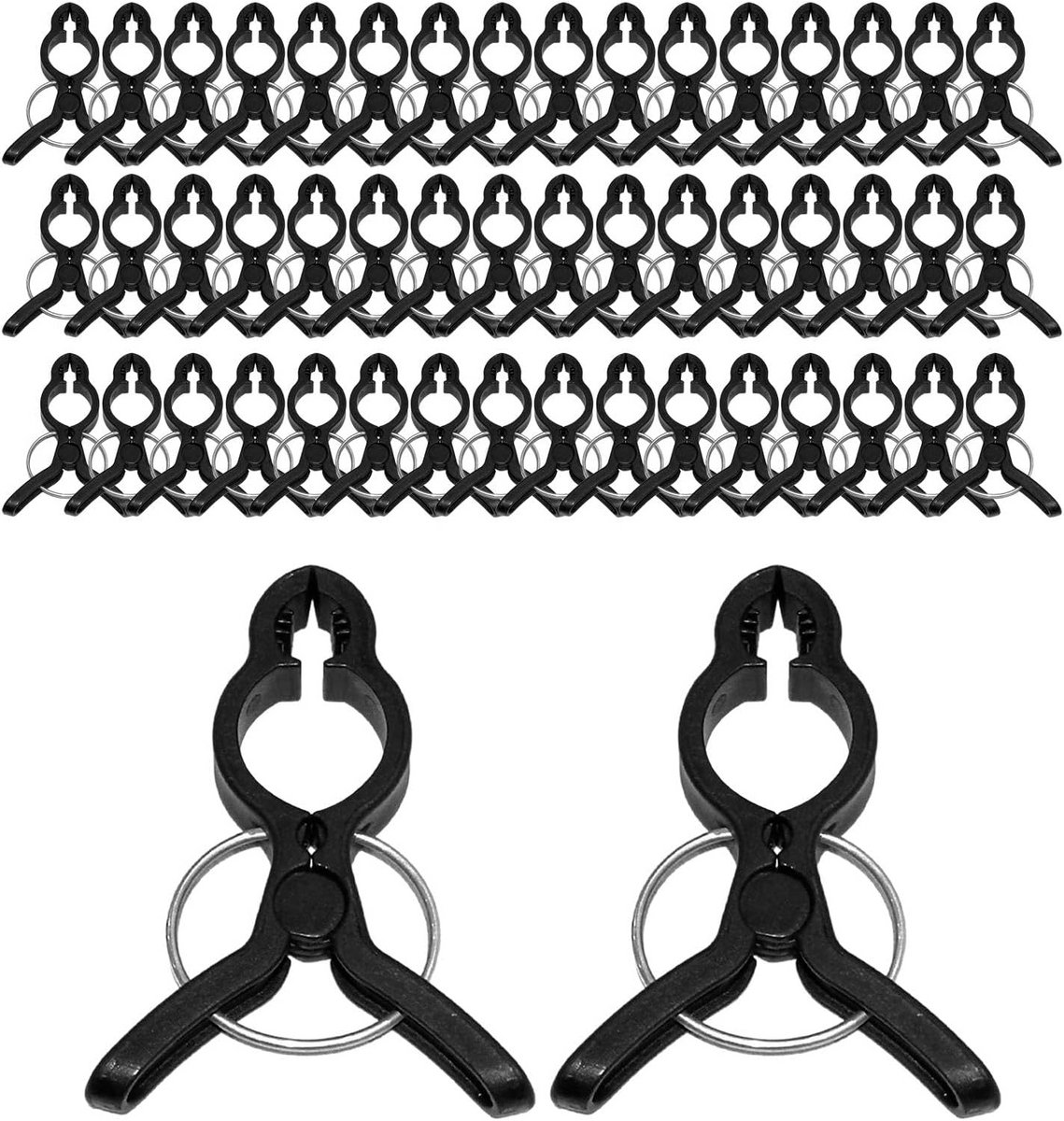 50 Grote Plantenclips voor Tomaten en Klimplanten - Steunclips voor Tuin en Kas