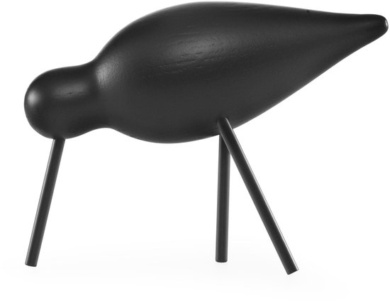 Normann Copenhagen Shorebird Vogel Decoratie Medium Black/black