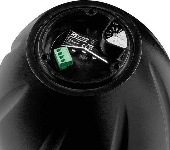 Power Dynamics PDS50B hangende speaker - 100V speaker - 8 Ohm - 6.5 inch - 80W - Zwart van Merkloos — afbeelding 3