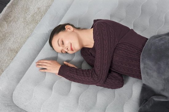 Luchtbed Snugable Top 203 x 152 x 46 cm met Elektrische Pomp - Perfect voor 2 Personen van Intex — afbeelding 5