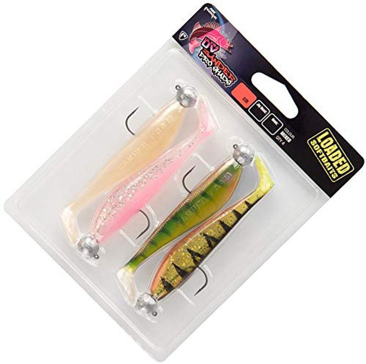 Zander Pro Softbaits 12 cm 12 g met Geavanceerde Jig Hoofden