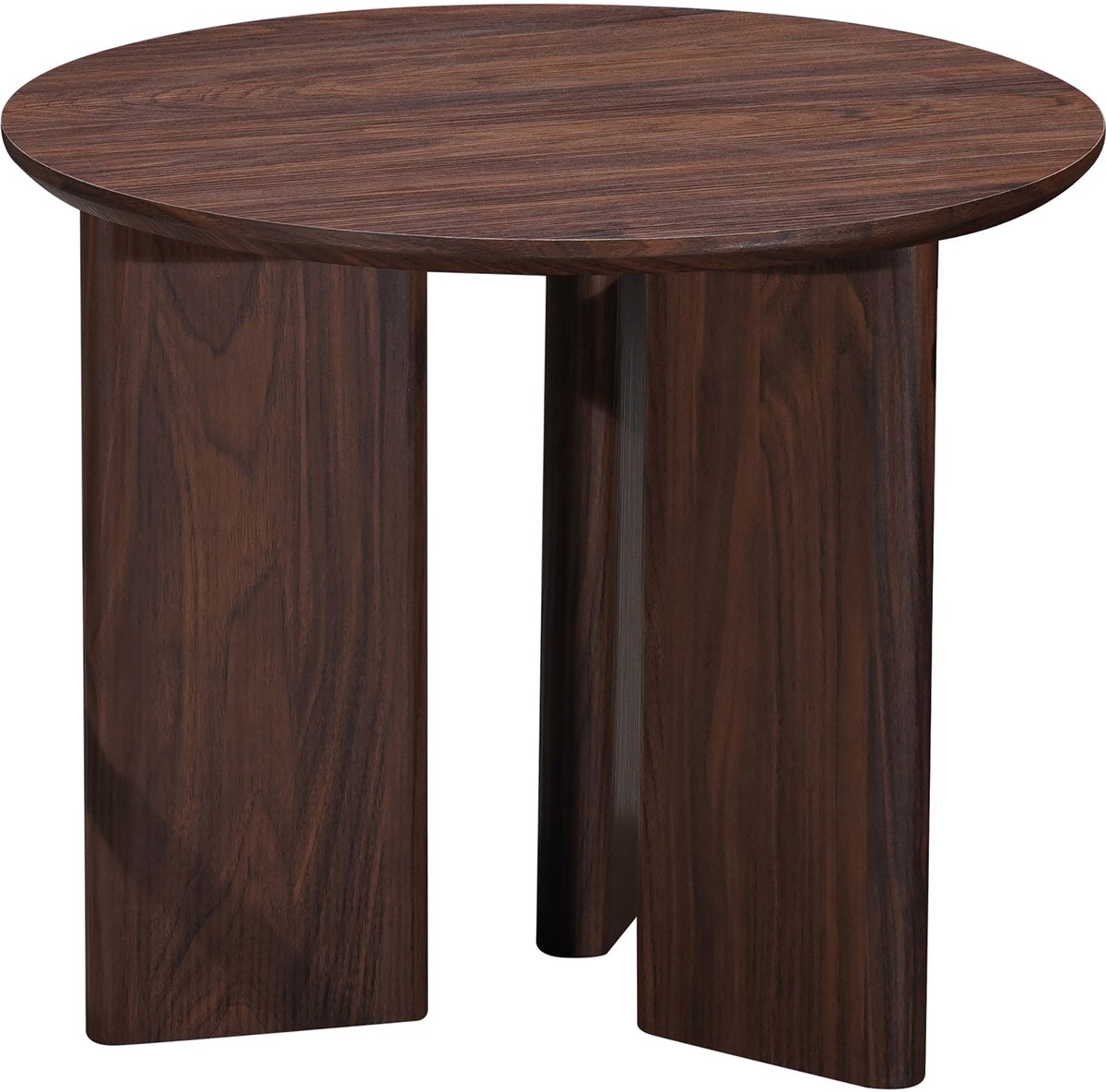 Notio Living Chatham-Bijzettafeltje 50 cm in walnootachtige look Bruin