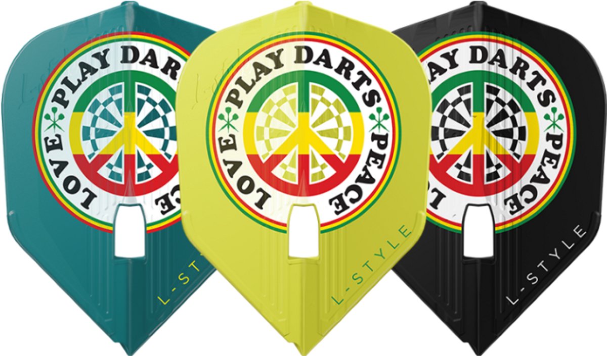 L-Style L3 Kami Deta Hedman V4 Mix - Dart Flights