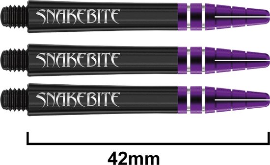 Peter Wright Snakebite Nitrotech - Zwart - Short van Red Dragon — afbeelding 2