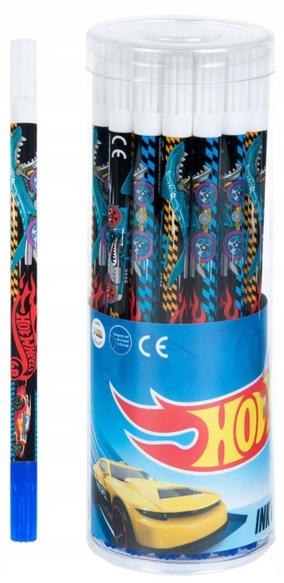 Hot Wheels Pennenwisser - Handige Correctiepen voor Kinderen