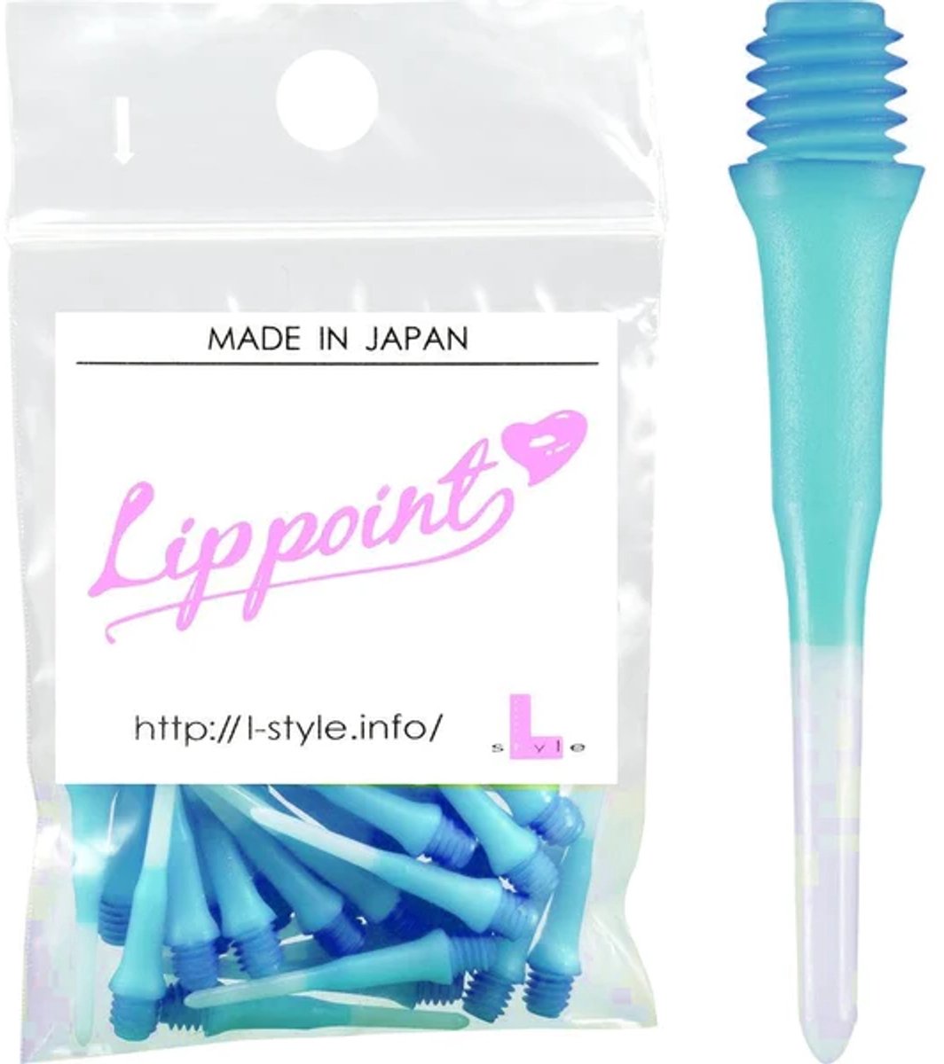 L-Style Lippoint 2-Tone Turquoise Blue - Soft Tips