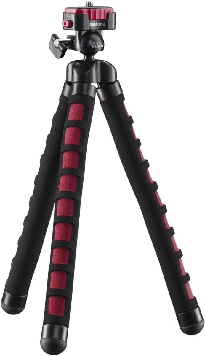 Flexibel Statief met 360° Balhoofd voor Camera, Smartphone en Actiecamera