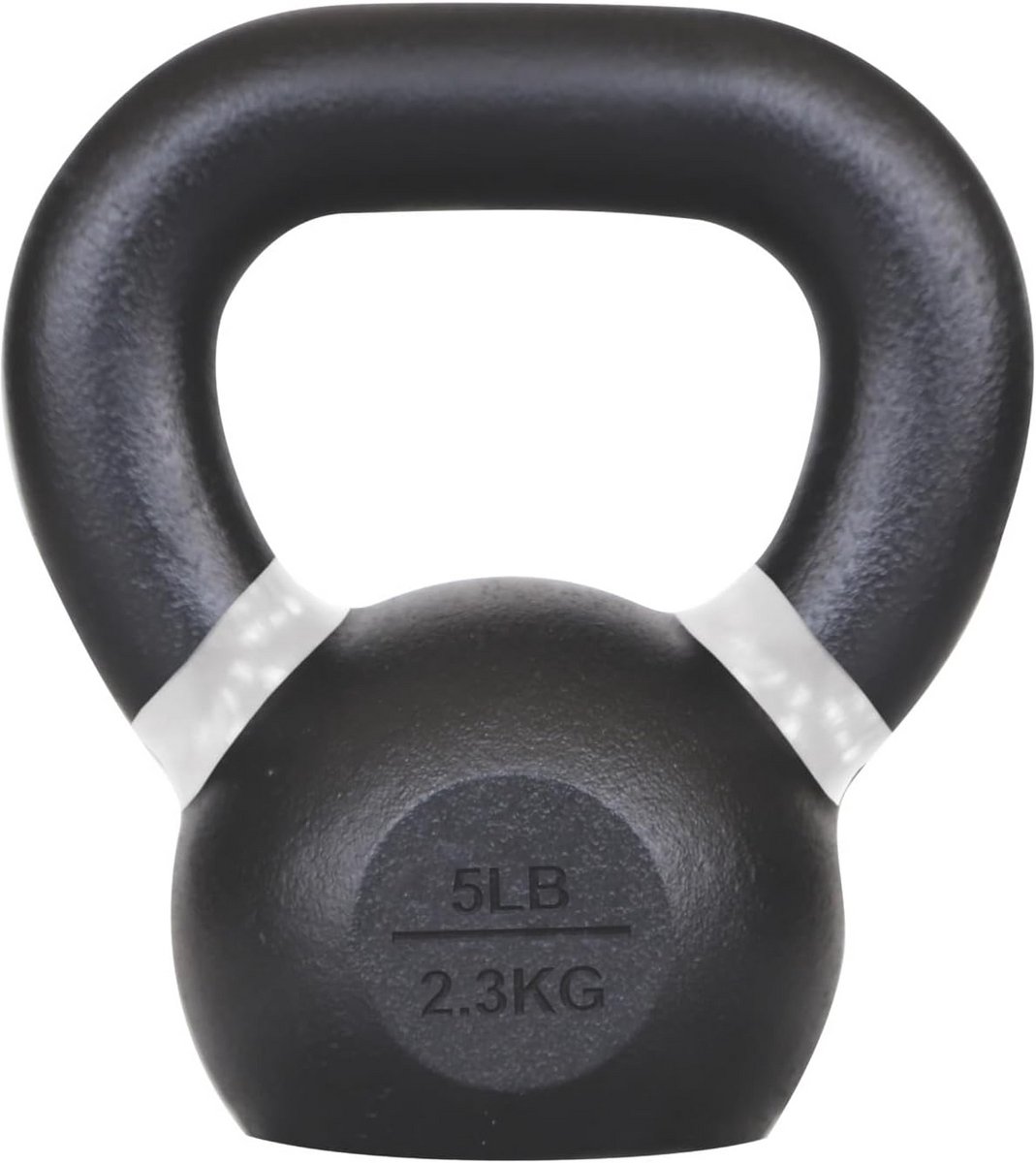 Kettlebell 2,3 kg Gietijzer voor Krachttraining en Fitness