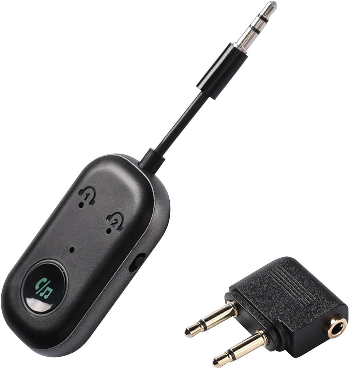 Draadloze Bluetooth Audio Adapter 2-in-1 Zender Ontvanger met Low Latency