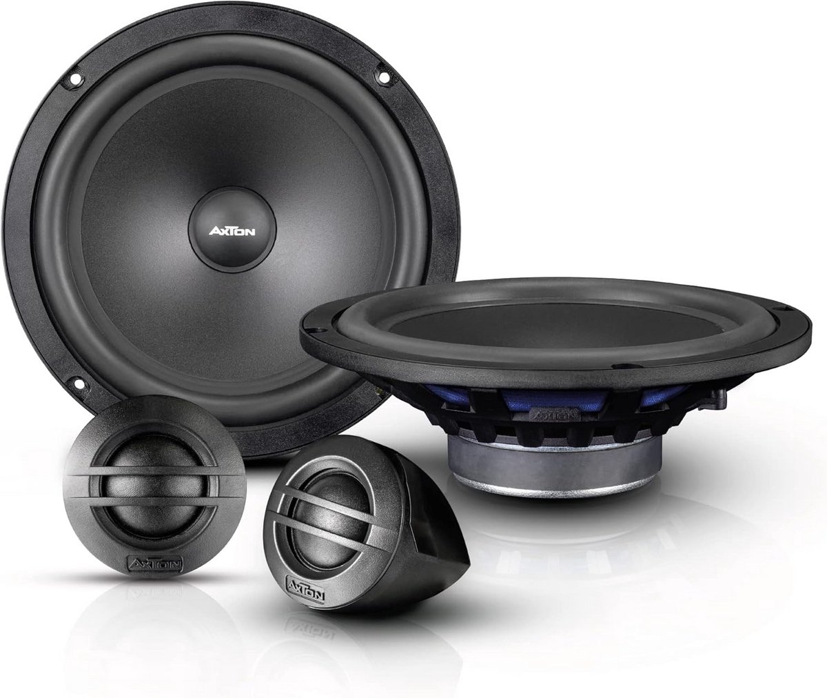 20cm 2-weg Composet Autospeakers (200mm) - Ondiep Montage - 150 Watt Vermogen
