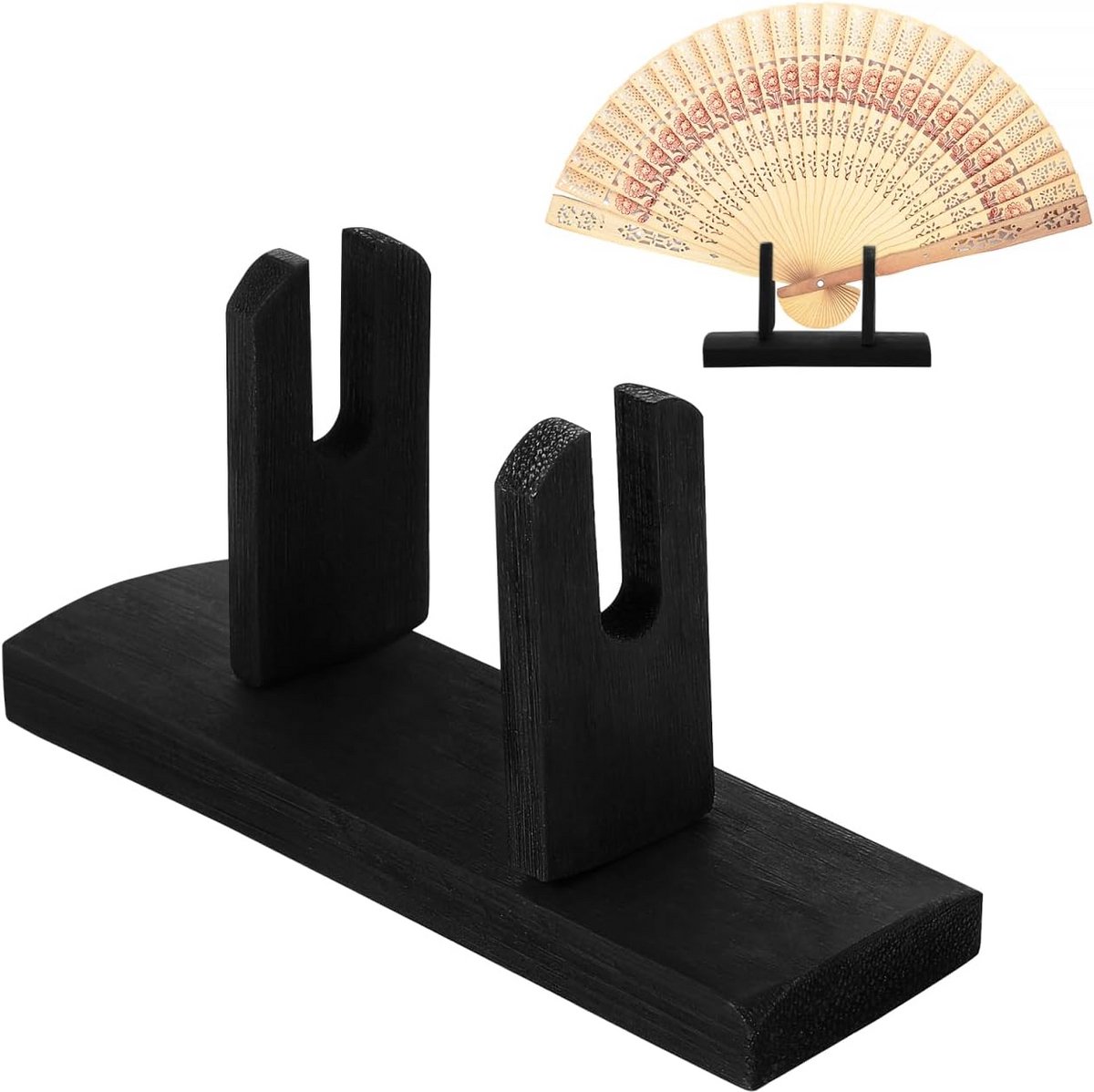 Opvouwbare Display Standaard voor Handwaaiers Hout