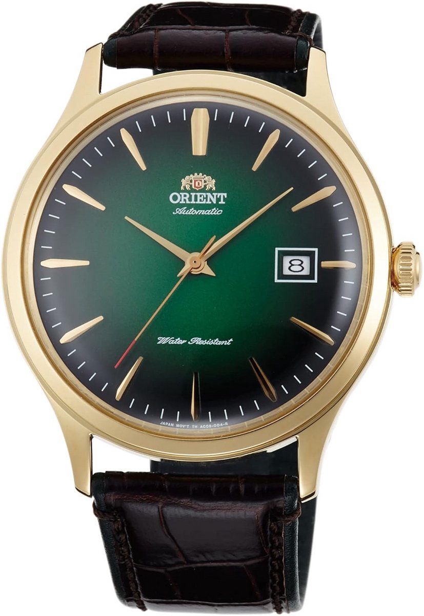 Automatisch Horloge Dames en Heren met Groene Wijzerplaat en Leren Band - Klassiek Model