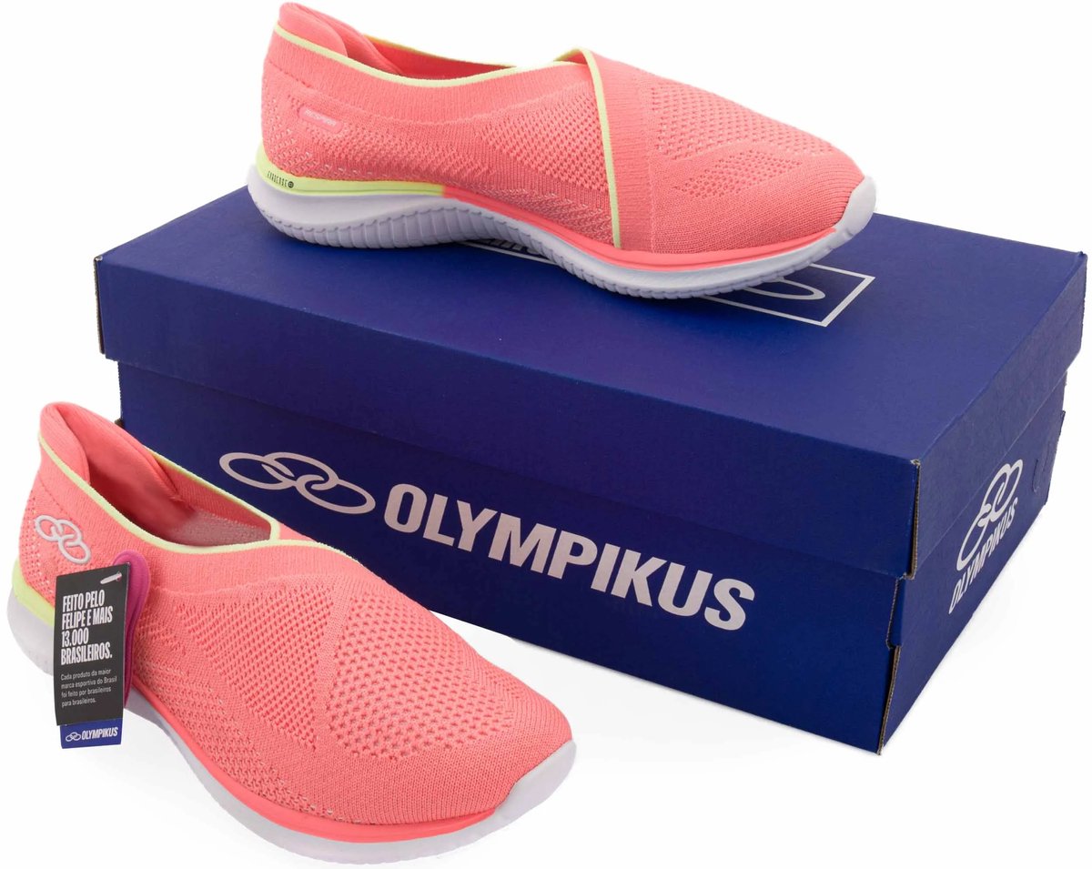 Vrijetijdsschoenen dames Olympikus Respira oranje - 40