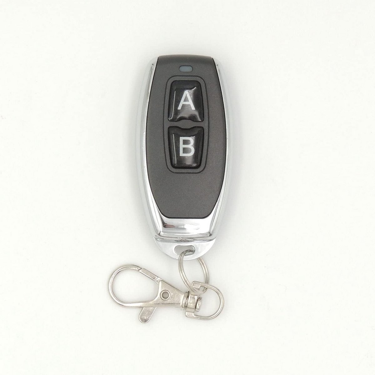 Draadloze Afstandsbediening Zender Sleutelhanger 2 Knoppen 433MHz Leercode 1527