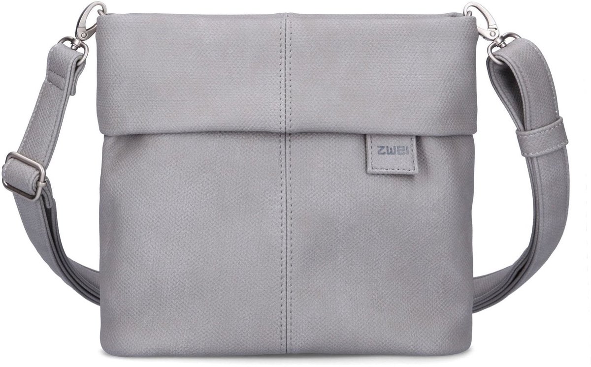 zwei Schoudertas Mademoiselle.M M8 Canvas-Grey Grijs